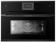 Компактный духовой шкаф с паром Kuppersbusch CBD 6550.0 S2 Black Chrome