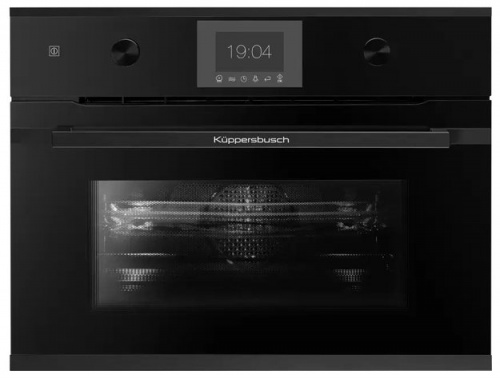 Компактный духовой шкаф с микроволнами Kuppersbusch CBM 6350.0 S5 Black Velvet